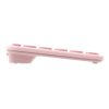 Baseus K01A Bezdrátová třírežimová klávesnice Baby Pink