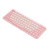 Baseus K01A Bezdrátová třírežimová klávesnice Baby Pink