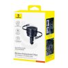Baseus Enjoyment Max nabíječka do auta s kabely USB-C+USB-C 60W černá