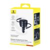 Baseus Enjoyment Max nabíječka do auta s USB-C+Lightning kabely a porty USB-A+USB-C 90W černá
