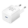 Síťová nabíječka Vention FEZB0-EU USB-C GaN (30 W) (bílá)