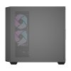 Počítačová skříň Darkflash DS900WD (černá) + 4 ventilátory