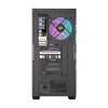 Počítačová skříň Darkflash DS900WD (černá) + 4 ventilátory