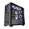 Počítačová skříň Darkflash DS900WD (černá) + 4 ventilátory