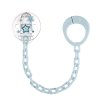 CANPOL 10/877 Dudlík řetěz NEWBORN BABY modrý