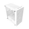 Počítačová skříň Darkflash M305 Mesh bez ventilátorů (bílá)