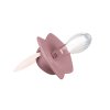 CANPOL 22/655 Symetrický silikonový dudlík 0-6m-cy Pure Color 2ks růžový