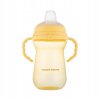 CANPOL 56/615 FirstCup hrnek se silikonovým náustkem 250ml žlutý