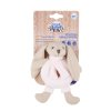 CANPOL 80/201 Měkké chrastítko Bunny Pink