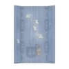 CEBA 102-119-589 Krátký profilovaný měkký přebalovací pult bez opěrky hlavy 50x70 DENIM STYLE SHABBY modrý*