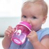CHICCO 00006921100000 Dětský hrneček s náustkem 6m+ dívka