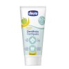 CHICCO 00007428000000 Zubní pasta s fluoridem z jablek a banánů 50 ml