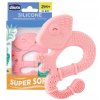 CHICCO 00028110100000 Měkké kousátko Ještěrka 2m+ dívka