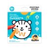 CzuCzu 6598589 Dlouhá kniha kreslení Držím pastelku Zvířata 18+