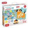 CzuCzu 6828499 Puzzle s otvorem velké Abeceda 3+