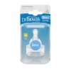Dr.Browns 322 Standard level 2 2-pack silikonová savička na láhev