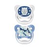 Dr.Browns PV12008 PreVent luminiscenční ortodontická figurína 0-6 2-pack modrá