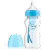 Dr.Browns WB91602 Láhev se širokým hrdlem 270 ml PP OPTIONS PLUS modrá