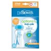 Dr.Browns WB92602 Láhev se širokým hrdlem 270 ml PP OPTIONS PLUS 2 PAK modrá