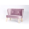 DREWEX RETRO SOFA světle růžová