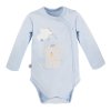 EWA 728289 MELLOW body LONG rozepínací modrá 50