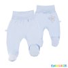 EWA 852359 NEWBORN Polohovací lůžko modré 56