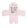 KEEEPER 185015 Lena Minnie mouse Podložka na krmící židli pastelově růžová