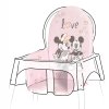 KEEEPER 185015 Lena Minnie mouse Podložka na krmící židli pastelově růžová