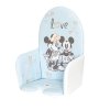 KEEEPER 185016 Lena Mickey mouse Podložka na krmící židli modrá oblačná
