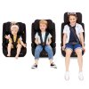 Autosedačka KINDERKRAFT SAFETY FIX 2 i-Size 76-150cm ČERNÁ