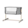 KINDERKRAFT Dětská postýlka Neste Grow Light Grey Full Wood