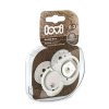 LOVI 22/863 Dynamická silikonová savička 0-3m 2ks Buddy Bear
