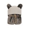 MATEX KOALA MUSLIN deka s kapucí 95x95 cm [TB0444_03].