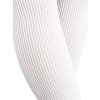 NOVITI RM014-G-01 Punčocháče micro 30den bílé pruhované 104/110