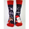 NOVITI SF012-U-04 Skarpety frotte XMAS Merry Christmas 31/34