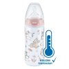 NUK 741486 Buelka 300 ml DISNEY BAMBI s indikátorem teploty, dudlík 6-18m