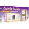 Baby Bob print - Trojitý rám s hliněnou bílou barvou