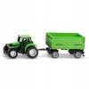 Traktor SIKU S1606 DEUTZ-FAHR s dvounápravovým přívěsem Fortuna