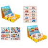 SMILY PLAY SP84506 Magnetické puzzle s vozidly