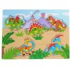 SMILY PLAY SPW83597 Dřevěné puzzle Dinosauři
