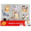 SMILY PLAY SPW83810 Dřevěné puzzle