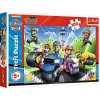 TREFL 16430 Puzzle 100 Psí hlídka na motocyklech