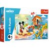 TREFL 17359 Puzzle 60 el. Zajímavý den pro Mickeyho a jeho přátele