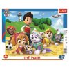TREFL 31344 Puzzle 25 rám Psi Patrol na stezce 4+