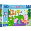 TREFL 50011 Puzzle 60 XXL Hrajeme si s bratrem / Prasátko Peppa