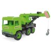 WADER 32102 Middle Truck - Zelený jeřáb