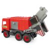 WADER 32113 Middle Truck - Popelářský vůz červený