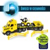 WADER 36430 Magic Truck Technic přívěs s buldozerem