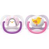 AVENT SCF080/06 Ultra Air Animals 0-6M holčička, figurína ptáčka/ morčete