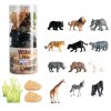 WOOPIE 47078 16 dílná sada figurek divokých zvířat
